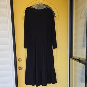 BloomChic Black Long Sleeve Dress